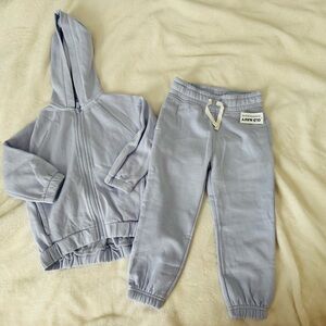 Old Navy Kids Light Lavender Jogger Set